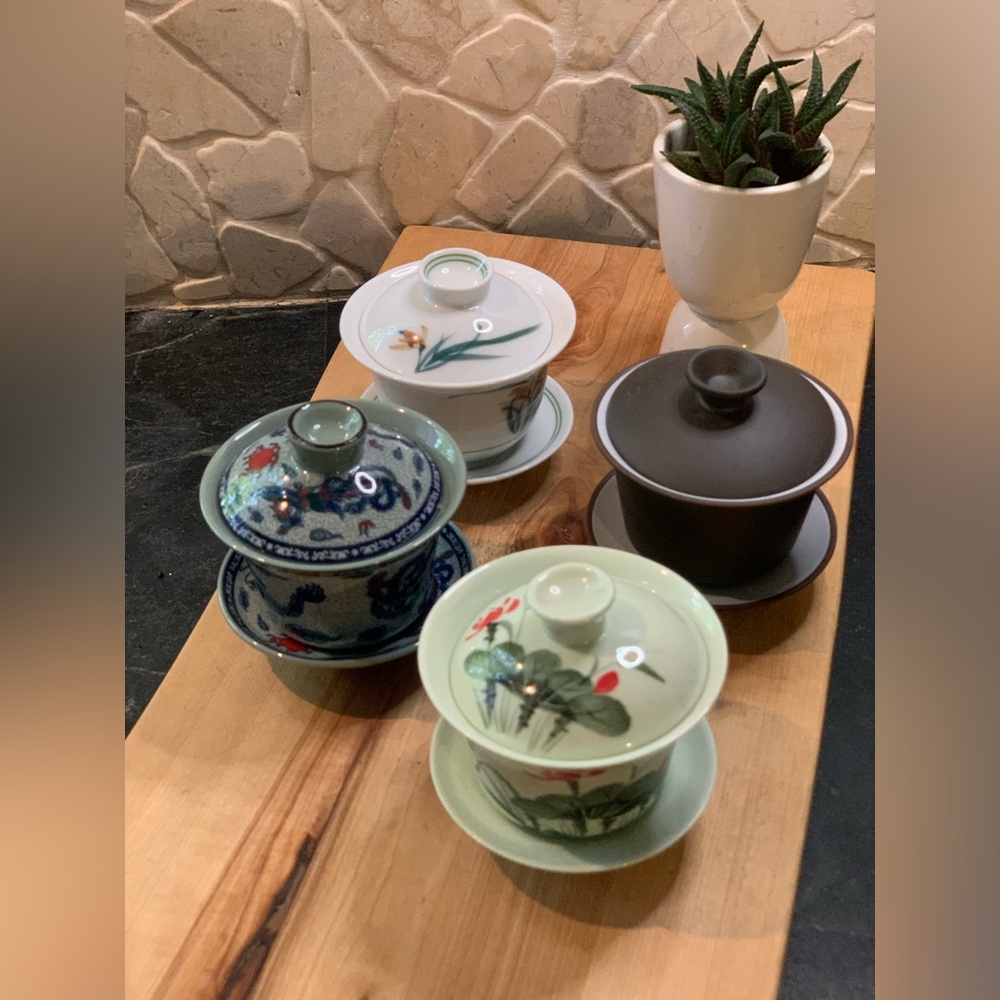 VINTAGE GAIWANS | Set of 4